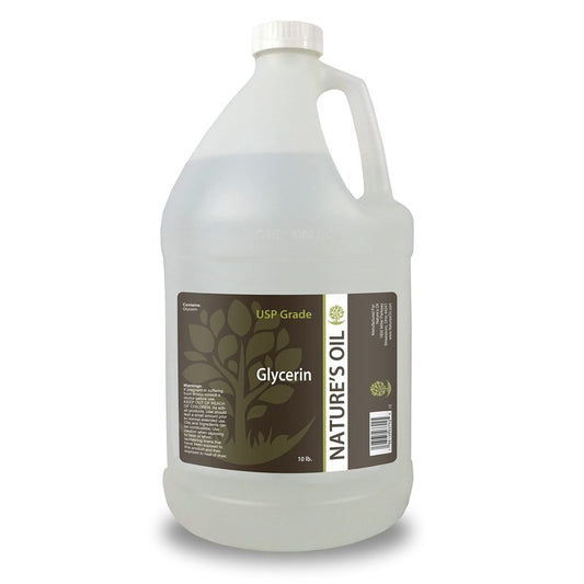 Nature's Oil (USP Grade) Vegetable Glycerin 99.7% (10 lbs) Gallon