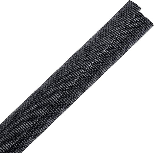 Automotive Wire Sheathing Split Wire Loom Braided Mesh Woven Cable Sleeve for Wires/Cable Cord Protector (1/2" - 54 Feet)