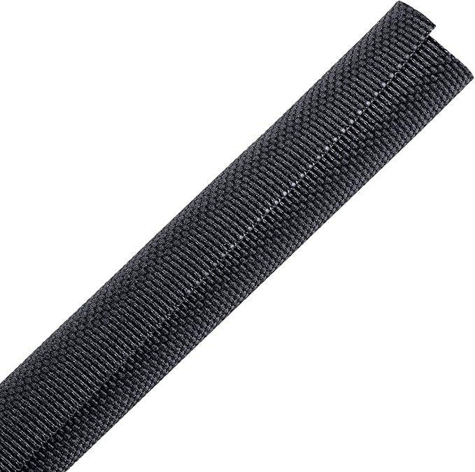 Automotive Wire Sheathing Split Wire Loom Braided Mesh Woven Cable Sleeve for Wires/Cable Cord Protector (1/2" - 36 Feet)