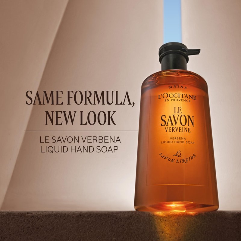 L'OCCITANE Shea Butter Liquid Hand Soap Enriched with Organic Verbena. 16.90 fl oz