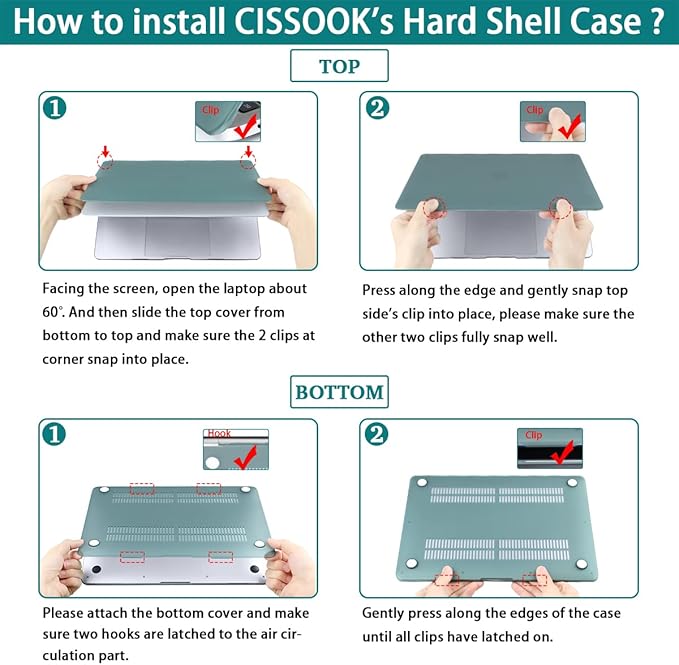 CISSOOK Floral Case Compatible with MacBook Pro 14 Inch 2023 2021 Release A2992 A2918 M3 A2779 M2 A2442 M1 Pro/Max, Plastic Hard Shell +Keyboard Cover for MacBook Pro 14 with Touch ID -Art Floral