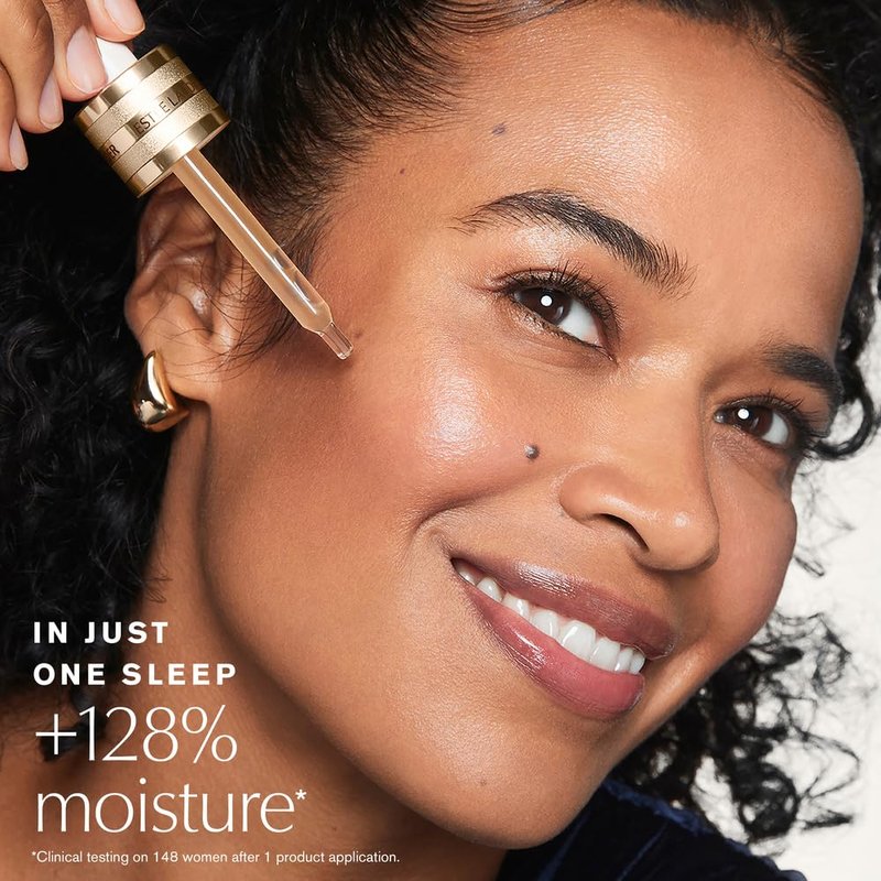 Estée Lauder Advanced Night Repair Face Serum Synchronized Multi-Recovery Complex with Hyaluronic Acid & Peptides | Anti Aging & Hydrating Serum, 3.9 Fl Oz