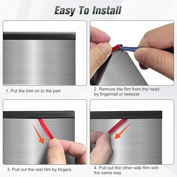 Edge Trim, 3/32"(2mm) Rubber Edge Trim, Flexible Self Adhesive U Channel Edge Protector for Sharp Edge, Sheet Metal and Car Doors, Peel and Stick Auto Door Guard, Black Color, 20Ft