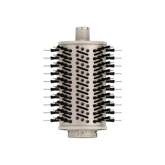 Shark FlexStyle Round Hot Air Brush Attachment for Blow Dryers, Hair Styling Tool for Straight, Wavy, Curly, and Coily Hair, Stone