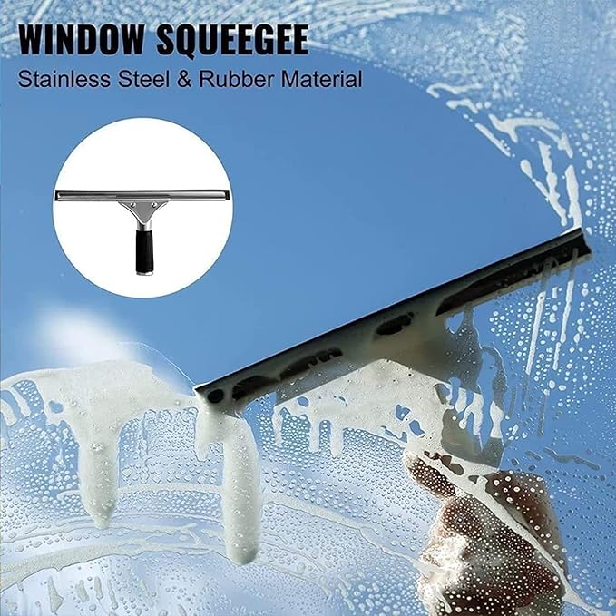 Window Cleaning Pole, Water Fed Telescopic Window Cleaning Brush, Extendable Cleaner Roof Cleaning Tools Window Cleaner Kit for Photovoltaic Panel, Trucks, Bus, Cars,3.6m