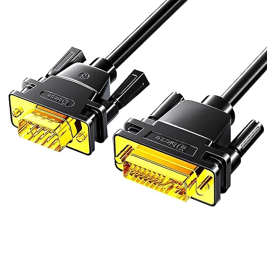 biaze S Video Cable, S-Video Cable 4 pin Connector Male to Male Gold Plated Compatible with DVD Player, Home Theater, DSS receivers, VCRs, DVRs/PVRs