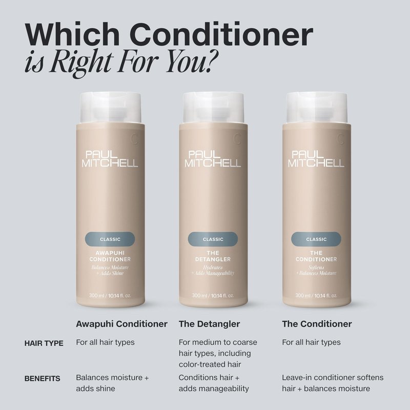 Paul Mitchell The Detangler, Original Conditioner, Super Rich Formula, For Coarse + Color-Treated Hair, 33.8 fl. oz.