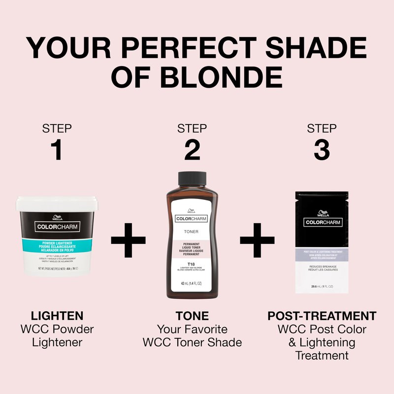 Wella Color Charm Permanent Liquid Creme Hair Color T35 Beige Blonde 42 ml, Neutralize Brass, Free of Parabens, Vegan Formula