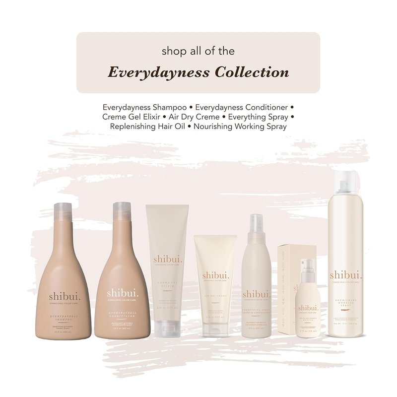 Shibui Nourishing Working Spray - Buildable Hold & Shine, Color-Safe, Vegan | 10 Fl Oz