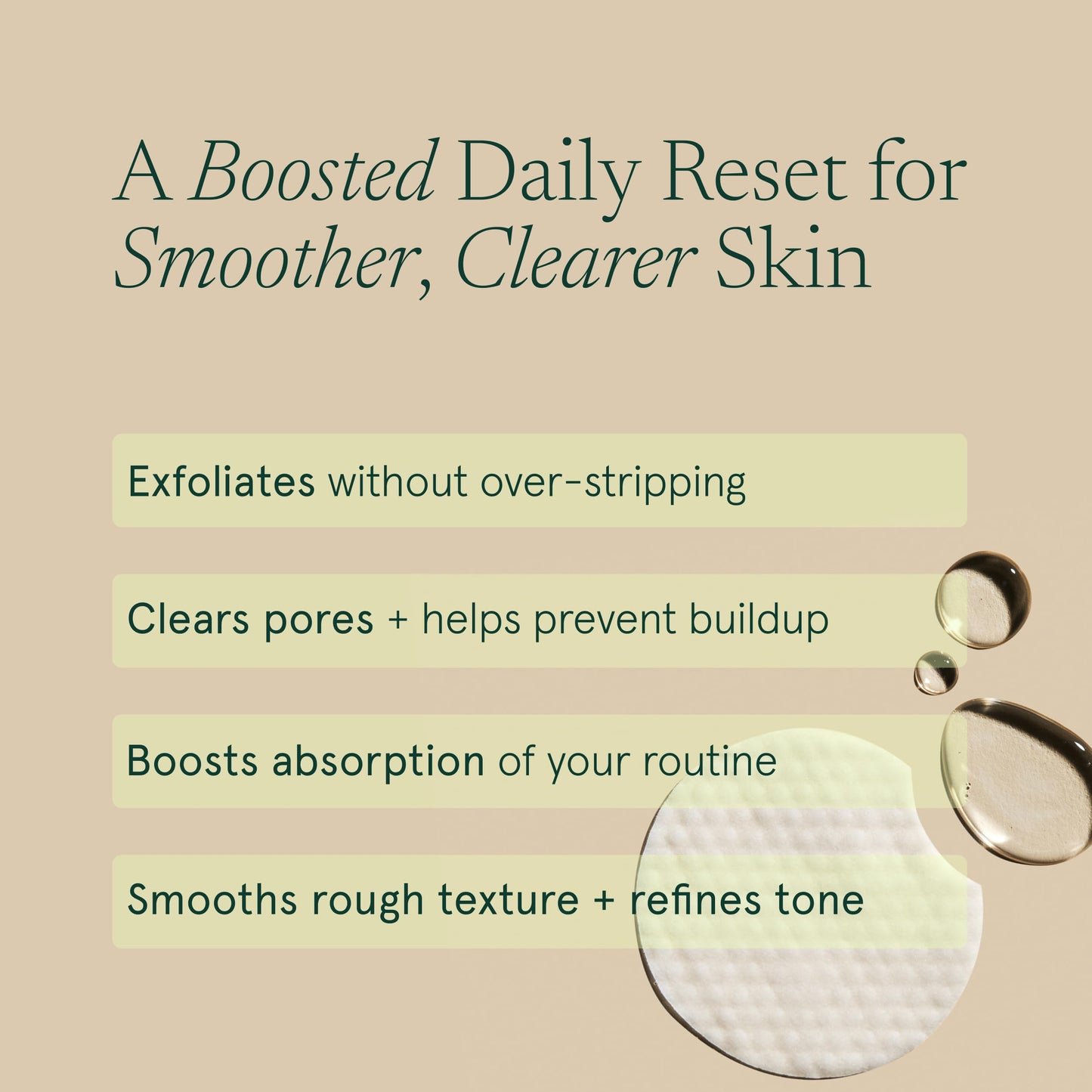 Barefaced Toning Pads II (60 Count) Exfoliating and Resurfacing Face Pads w/ 5% Glycolic Acid & Salicylic Acid, Helps with Brightening & Cleansing Skin, Clears Pores, Reduces Fine Lines and Wrinkles