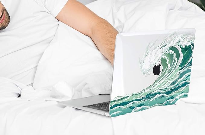 Batianda LumiArt Case for MacBook Air 13" M1 Chip, Wave