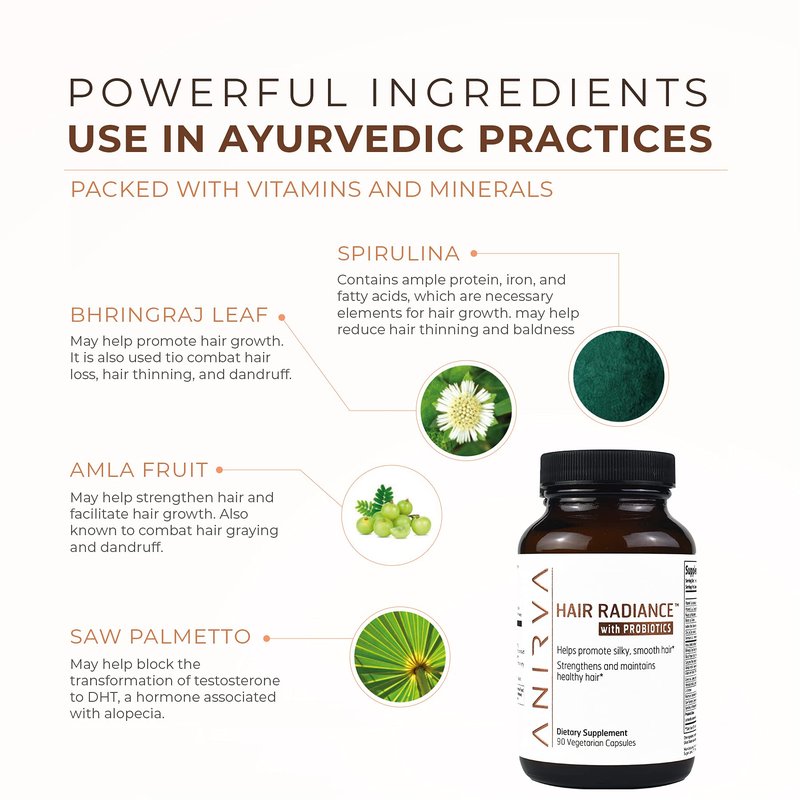 Premium Hair Growth Vitamin with Biotin, Horse Tail Extract & 20 Ingredients for Thicker, Stronger Hair and Healthy Scalp