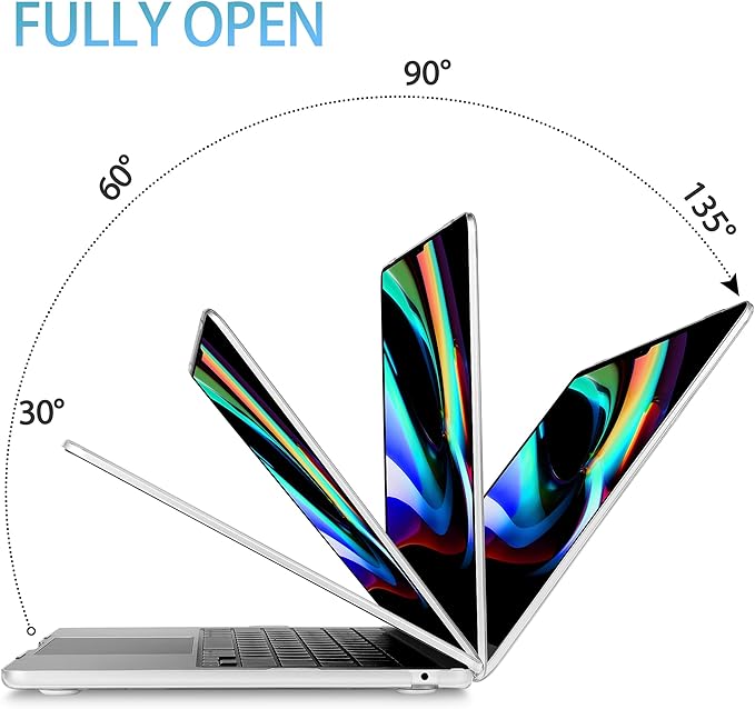 Mektron for 2026 MacBook Air 13-inch M5 Laptop Case A3449 with 13.6-inch Liquid Retina Display Fits 2025 A3240 M4 2024 A3113 M3 2023 A2681 M2 Printed Shell for MacBook Air 13.6", Watercolor Cactus