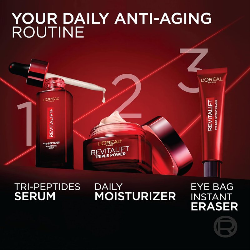 L'Oreal Paris Revitalift Anti-Aging Face Moisturizer - Pro Retinol & Hyaluronic Acid | 1.7 Oz