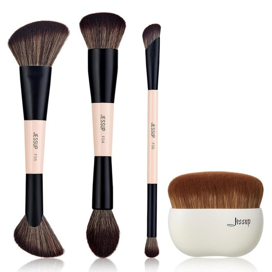 Face Makeup Brushes Set - Jessup T508 with Foundation Brush SF002 | Professional Quality