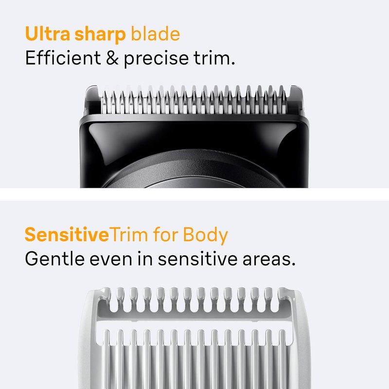 Braun Series 5 All-in-One Beard & Body Grooming Kit - Cordless Trimmer & Shaver for Men | Smooth Shave Head, AIO 5510