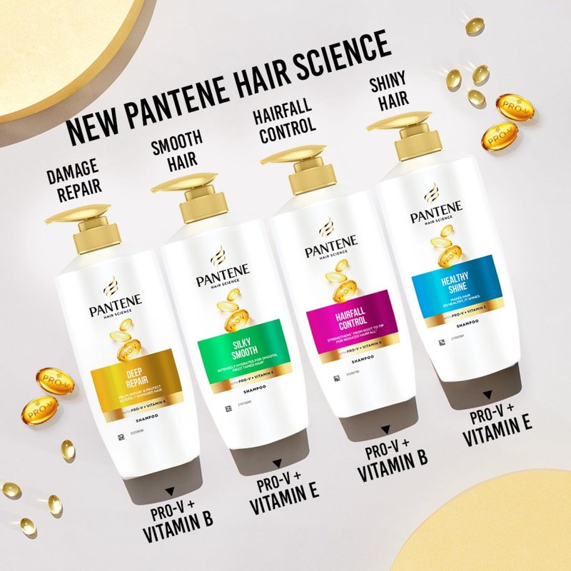 Pantene Advanced Hair Fall Solution Hair Fall Control Shampoo, 650 ml