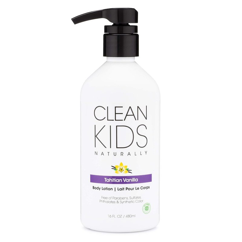 Gabriel Cosmetics Tahitian Vanilla Body Lotion for Kids - EWG Verified, 16oz