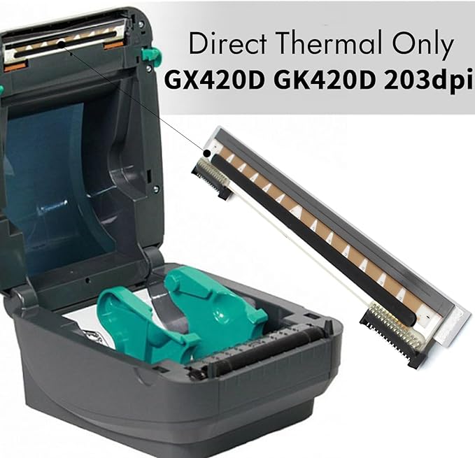 105934-037 New Printhead for Zebra GX420D GK420D ZP450 ZP550 ZP505 ZP500 Thermal Desktop Printer 203dpi