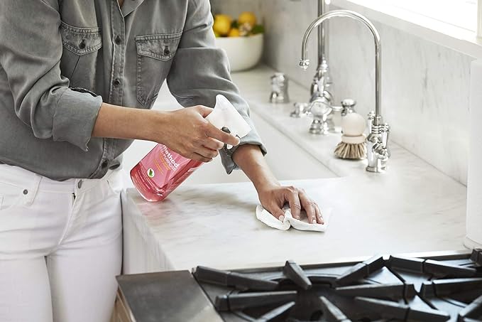 Method All-Purpose Cleaner Spray,Pink Grapefruit,Perfect for Most Counters,Tiles and More,28 Fl Oz,(Pack of 8)