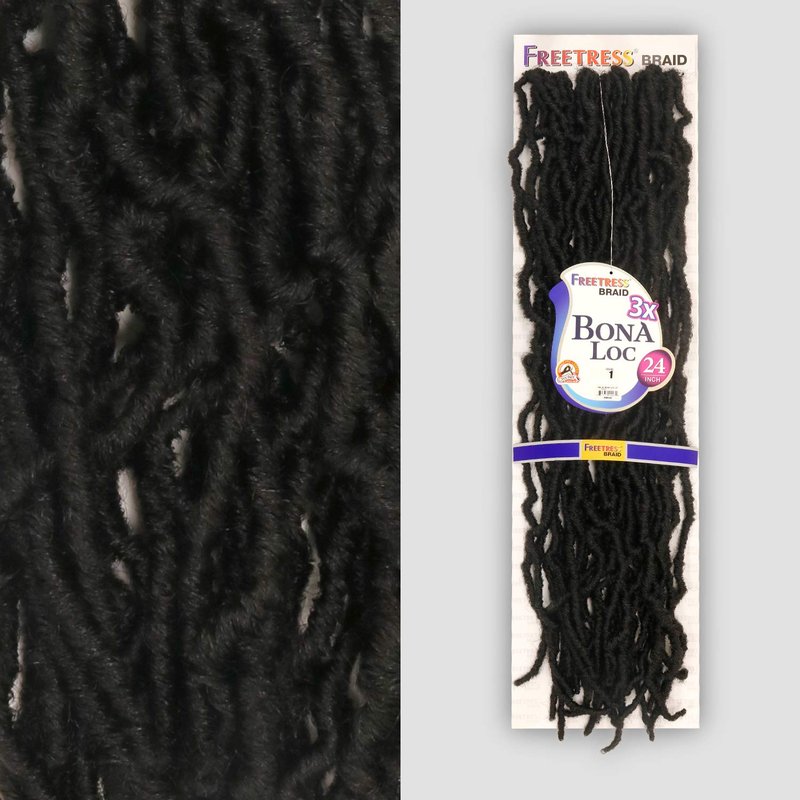 FreeTress Crochet Braids 3X Bona Loc 24" (3-PACK, T27)