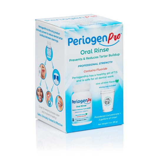 PeriogenPro Oral Rinse, Prevents & Reduces Tartar Buildup, Professional Strength, Hint of Mint Flavor, 3 oz