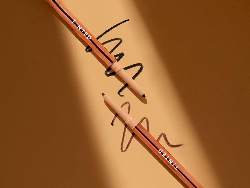 Live Tinted Hueliner Longwearing Pencil Eyeliner - Waterproof, Transfer-Proof, Long-Lasting Formula that Easily Glides On, High-Pigmented Pencil Eyeliner, 0.35g - Brown
