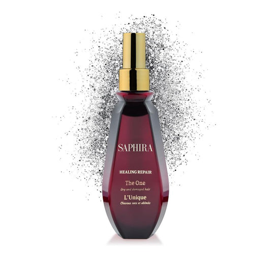 Saphira The One Healing Repair Leave-In Treatment with Dead Sea Minerals – Multi-Benefit Leave-In Conditioner for Repair, Hydration & Heat Protection – Professional Hair Care (3oz/90ml)