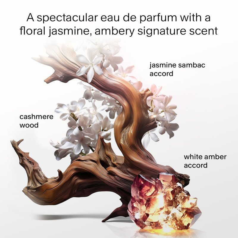 MUGLER Alien Eau de Parfum for Women | Floral & Woody Fragrance with Jasmine, Wood, Amber - Long-Lasting Scent