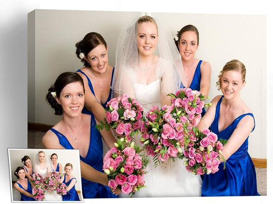 Your Image Canvas Art Print - Custom Photo to Canvas Wall Art | Framed Personalized Decor (30"W x 40"H x 0.75"D)