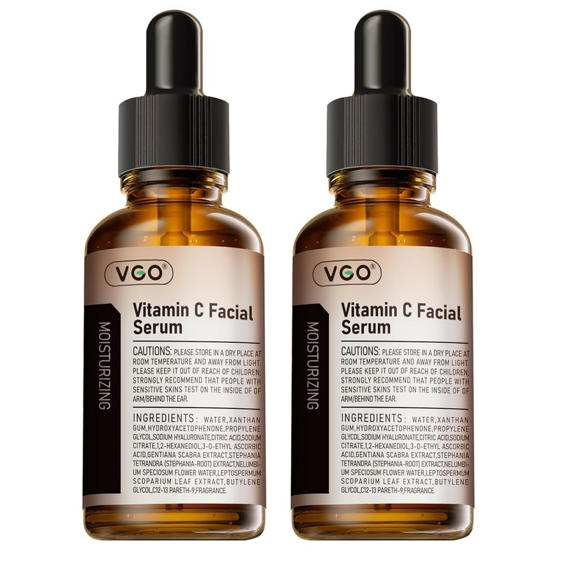 Vitamin C Face Serum - 2 Pack for Brightening & Anti-Aging | Skincare Essential