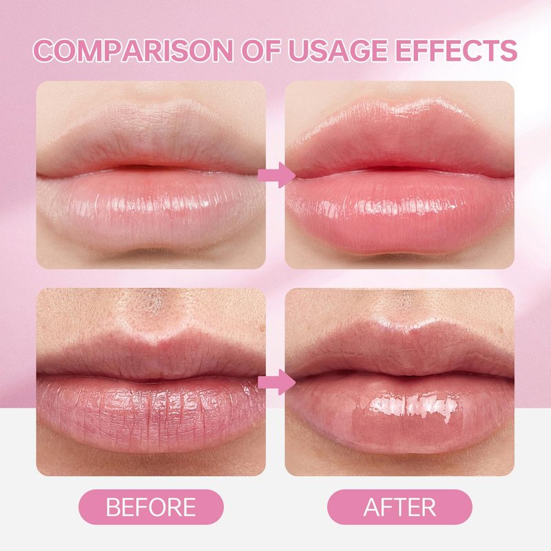 PHA 5% Exfoliating Lip Serum - Leave-On Lip Exfoliator & Moisturize for Dry, Cracked Lips - Hydrating & Moisturizing Serum - Vegan Cruelty-Free Overnight Primer - Smoother Softer Lips