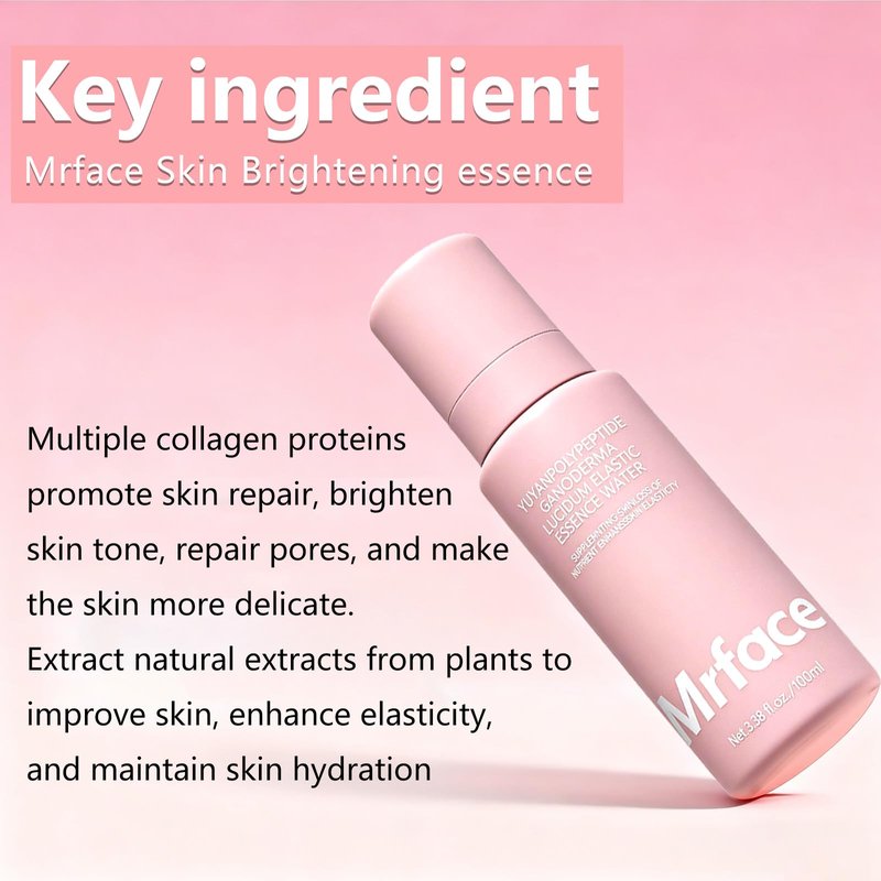 MRFACE Multi-Antioxidant Serum, Polypeptide & Ganoderma Lucidum, Anti Aging Serum for Face, Brighten, Skin Repair Moisturizer, 3.38 Fl Oz