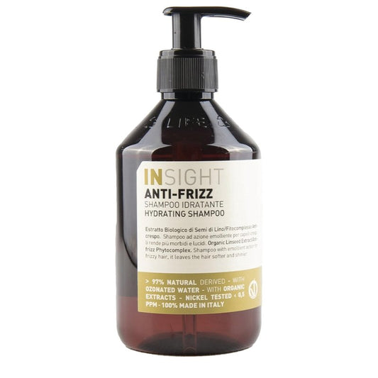 INSIGHT Clean Beauty Moisturizing Shampoo, Anti-Frizz Hydrating Shampoo, Vegan, 13.5 fl oz