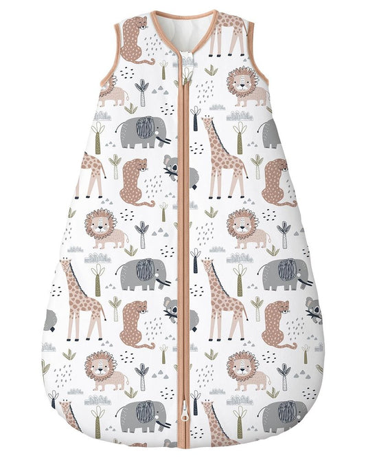 Yoofoss Baby Sleep Sack 0-6 Months, 1.5 Tog Baby Wearable Blanket with 2-Way Zipper, 100% Cotton Organic Fabric Winter Infant Sleeping Sack, Warm Soft Comfy