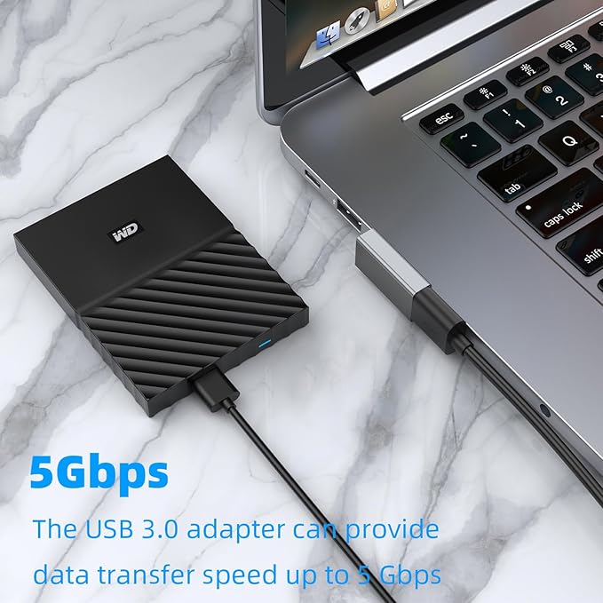 AreMe 90 Degree USB 3.0 Adapter 4 Pack, Up&Down, Left&Right Angle, Grey