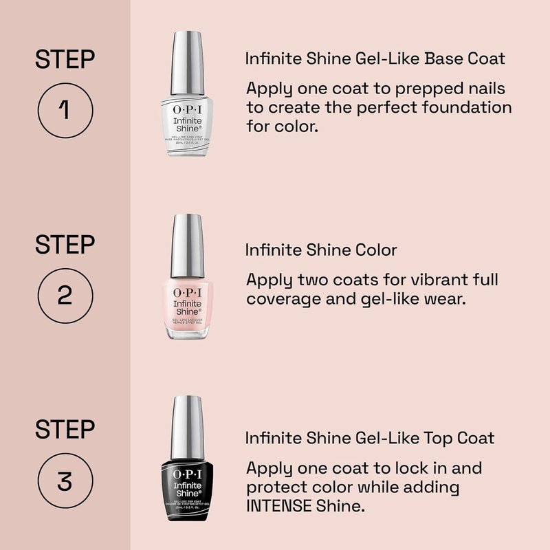 OPI Infinite Shine Nail Polish - Long Lasting Gel-Like Wear & Shine | Opaque Crème, Shimmer & Sheer Shades | Spring 2026 Collection