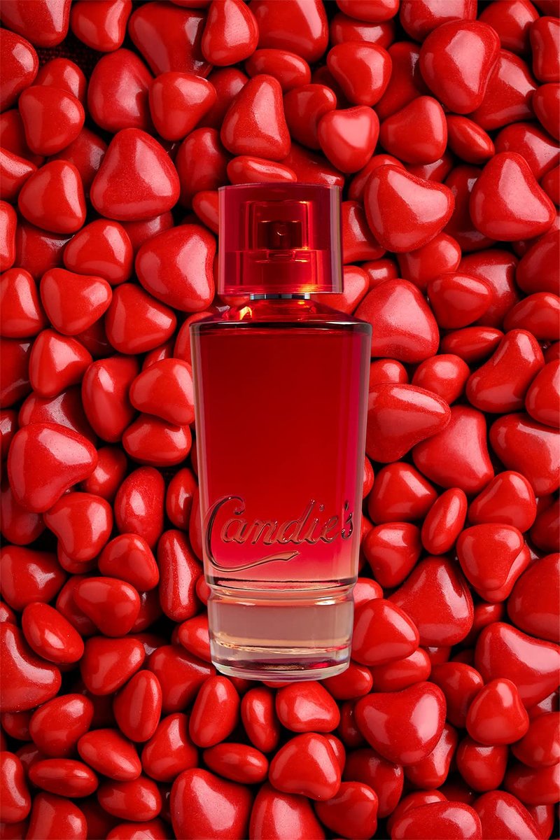 CANDIE'S Red For Him Eau de Toilette - Long-Lasting Cologne for Men, Sweet Masculine Scent, Strong Body Spray, Ideal for Daily Wear, Lasts All Day, Affordable Fragrance, Refreshing and Bold, 3.4 fl Oz