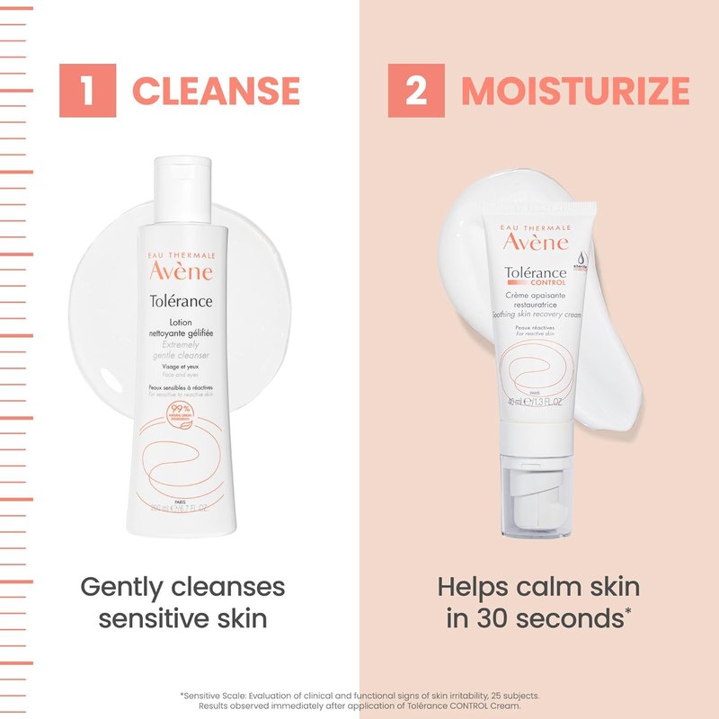 Avène Tolerance Control Soothing Skin Recovery Cream - Hypersensitive Dry Skin Relief | Fragrance-Free 1.3 Fl Oz