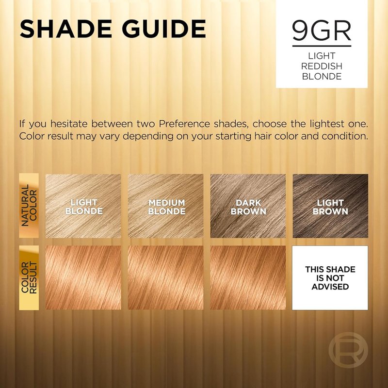 L'Oreal Superior Preference - 9GR Light Reddish Blonde (Warmer) 1 Each (Pack of 3)