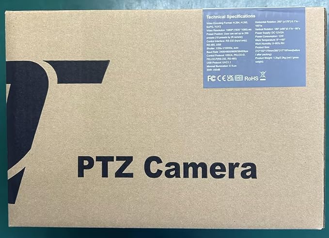 iuZee AI Auto Tracking PTZ Camera 3G-SDI/USB3.0/HDMI/LAN PoE 30X Optical and 8X Digital Zoom Live Streaming Camera 1080P 60FPS for Church Services Worship Education Events vMix OBS YouTube