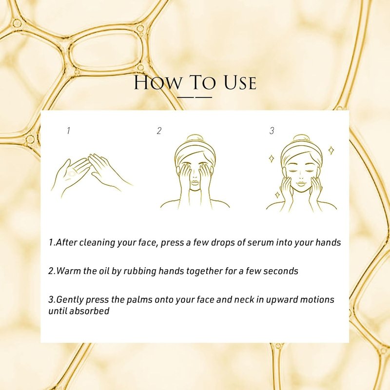 Q10+ Vitamin E Facial Oil Serum - Moisturizing & Antioxidizing for All Skin Types | 30ml