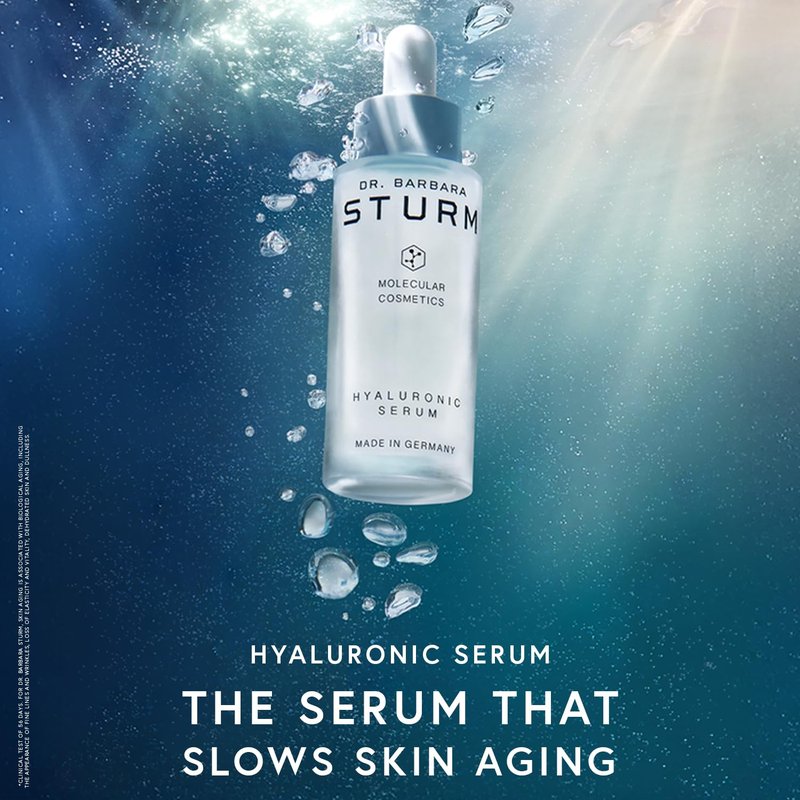 Hyaluronic Serum 1 Fl Oz, Anti Aging Serum, Plumps Fine Lines and Wrinkles, Boosts Firmness, Award-Winning Luxury Skincare By Dr. Barbara Sturm