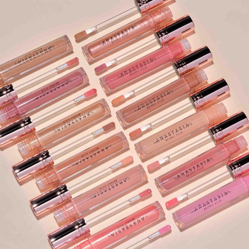 Anastasia Beverly Hills Lip Gloss - High-Shine Non-Sticky Lip Gloss for Fuller-Looking Lips with Smooth Comfortable Wear and Luminous Color Finish - Butterscotch