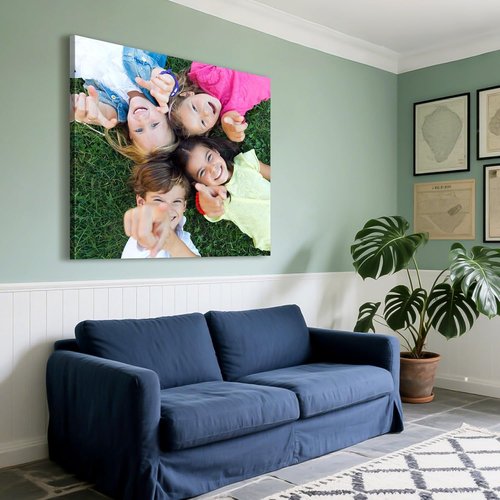 Custom Canvas Prints - Personalized Photo Wall Art for Weddings, Family, and Home Decor | 20x20
