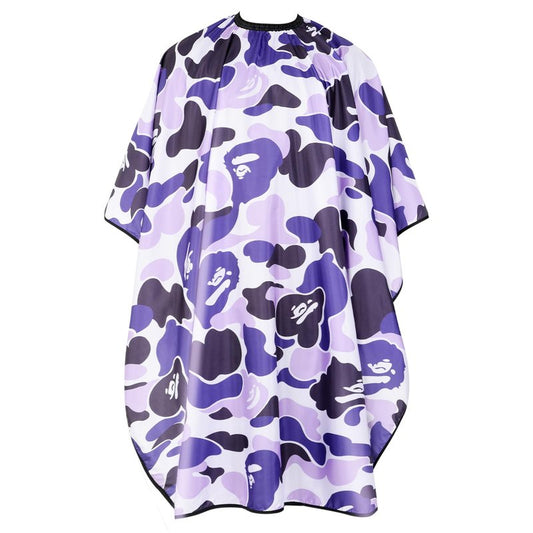 FaHaner Professional Hair Cutting Cape Waterproof Barber Cape for Men Polyester Hair Styling Cape with Elastic Neckline Adjustable Closure Salon Haircut Capes for Home Salon and Barbershop