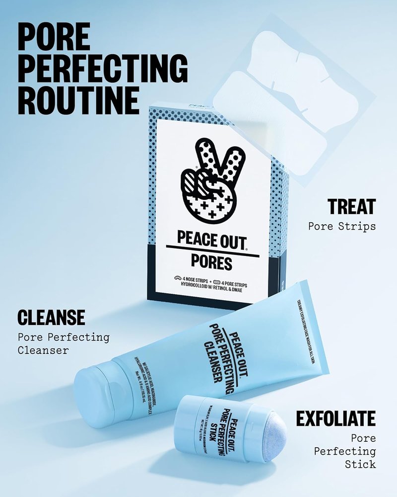 Pore Perfecting Stick - Kaolin Clay Exfoliating Face Cleanser with Glycolic & Salicylic Acids | 0.53 oz