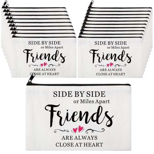 Saintrygo 20 Pieces Return Gifts for Women Makeup Bag Cosmetic Bags for Women Party Favors Friends Gifts