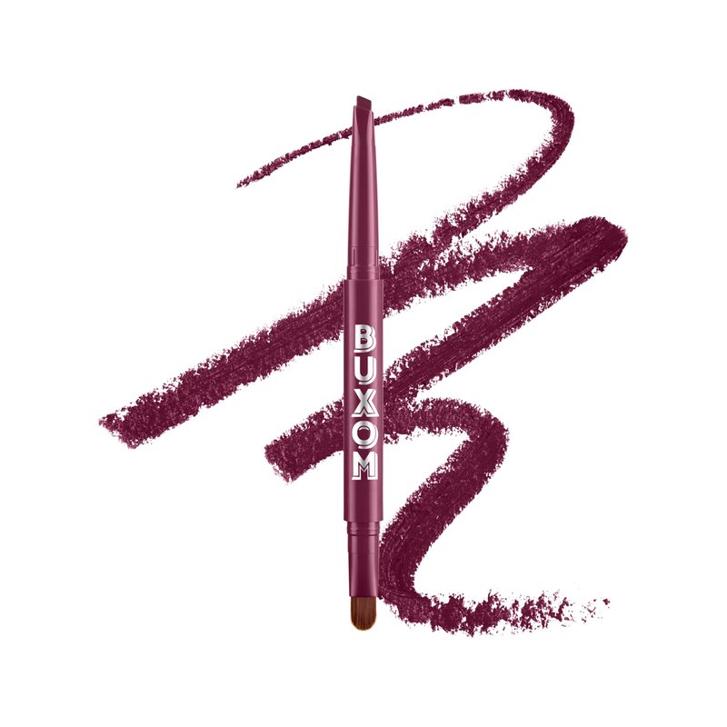 BUXOM Power Line Plumping Lip Liner, Powerful Plum