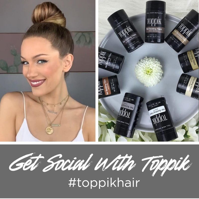 Toppik FiberHold Spray - Unscented Hair Thickening Spray | 4 Fl Oz for Strong Hold